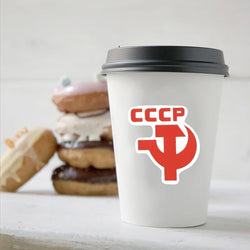 10/50pcs USSR Union Stalin Soviet Retro CCCP Mother Russia Sticker Packs (ONLINE ORDER ONLY)