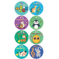 100-500pcs Cute Cartoon Reward Stickers For Kids School Teacher Supplies For Classroom Potty Training Sticker Motivational Label (Online Order Only)