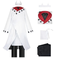 Uchiha Madara White Cosplay Costume Set | Halloween