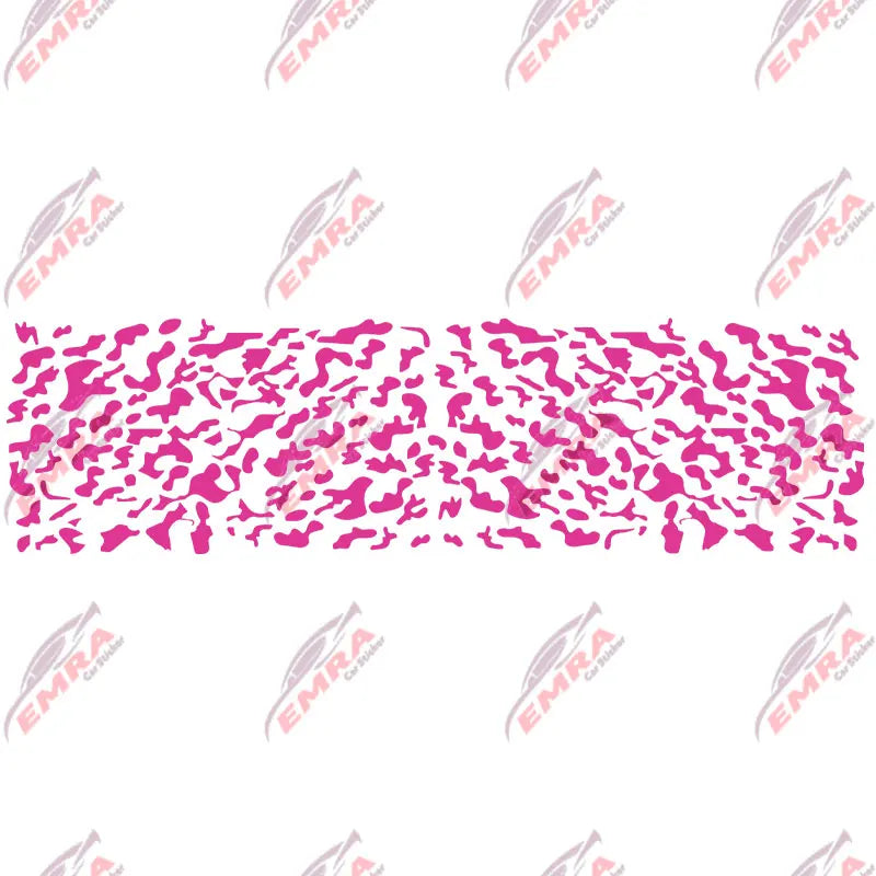 Competition Car Sticker External Accessories Decoration Side Car Side Camouflage Stickers Racing Style Die Cutting Vinyl Decals (ONLINE ORDER ONLY)