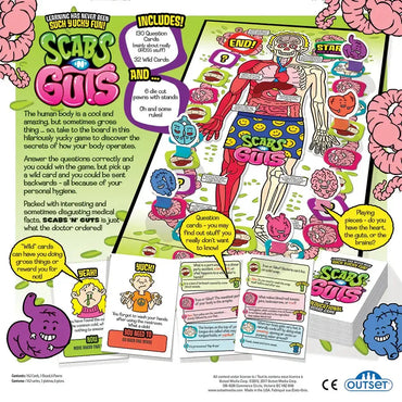 Scabs 'N' Guts - The Meducational Board Game - Outset (ONLINE ORDER ONLY)