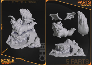 Chibi Themberchaud - Dungeons & Dragons (ONLINE ORDER ONLY)
