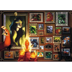 Scar "Disney Villainous" 1000 Piece Jigsaw Puzzle Ravensburger (ONLINE ORDER ONLY)