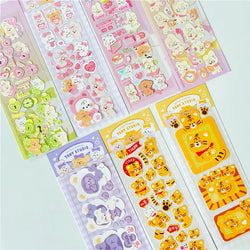 Korean INS Cute Animals Rabbit Decorative Stickers Scrapbooking DIY Album Kawaii Stationery Sticker Art Supplies Personalized (ONLINE ORDER ONLY)