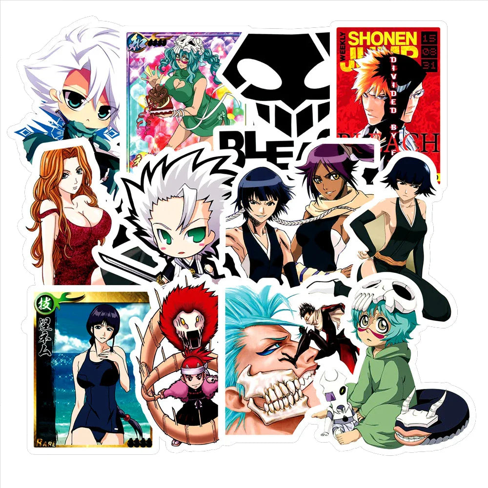 Anime BLEACH Stickers Decals for Laptop Guitar Scrapbook Wholesale (Online Order Only)