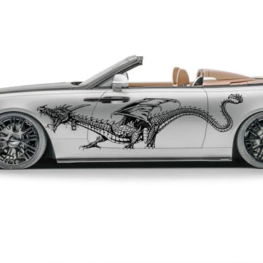 Anime Detachment Car Stickers Beasts And Dragons Picture Decoration Body  Movement Style Die Cutting Waterproof PVC Vinyl Decals (ONLINE ORDER ONLY)