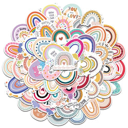 Rainbow Bridge Graffiti Stickers for Suitcase, Skateboard, Laptop, Luggage, Phone - 10/30/50Pcs (ONLINE ORDER ONLY)
