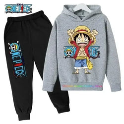 One Piece Hoodies Kids Fashion 2025 Luffy Pullover (ONLINE ORDER ONLY)
