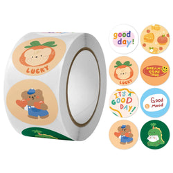 500pcs Cute Reward Stickers Roll With Word Motivational Stickers For School Teacher Kids Student Stationery Stickers Kids (ONLINE ORDER ONLY)