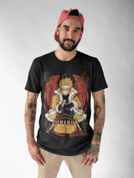 Wing Hero Hawks T-Shirt: Keigo Takami Anime Manga Top (ONLINE ORDER ONLY)