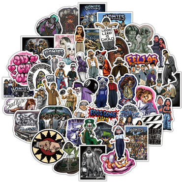 Hip Hop Rap Stickers Decal Pack - Skateboard, Guitar, Motorcycle, Phone, Car, Waterproof (Online Order Only)