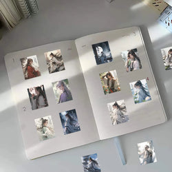 60Pcs Chinese Ancient Style Youth Li Bai Du Fu Poems Classic Poetry Personalized Stickers for Kids PVC Decoration Stationery (Online Order Only)