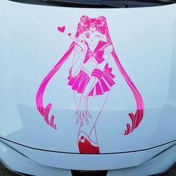 Anime Sticker For Car Sticker Maiden Whole Body Decoration External Accessories Waterproof  PVC Vinyl Decals (ONLINE ORDER ONLY)