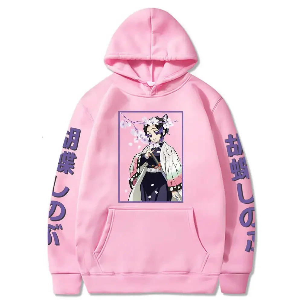 Demon Slayer Kamado Nezuko Oversize Anime Hoodie Streetwear (ONLINE ORDER ONLY)