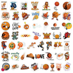 10/30/50PCS New Love Basketball Graffiti Stickers Waterproof Luggage Notebook Skateboard Refrigerator Stickers Wholesale (ONLINE ORDER ONLY)