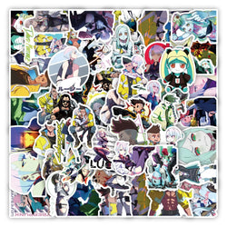 Edge Walker Anime Graffiti Stickers Waterproof Decorative for Scrapbook Helmet Luggage Motorcycle Laptop Phone 10/30/50pcs (Online Order Only)
