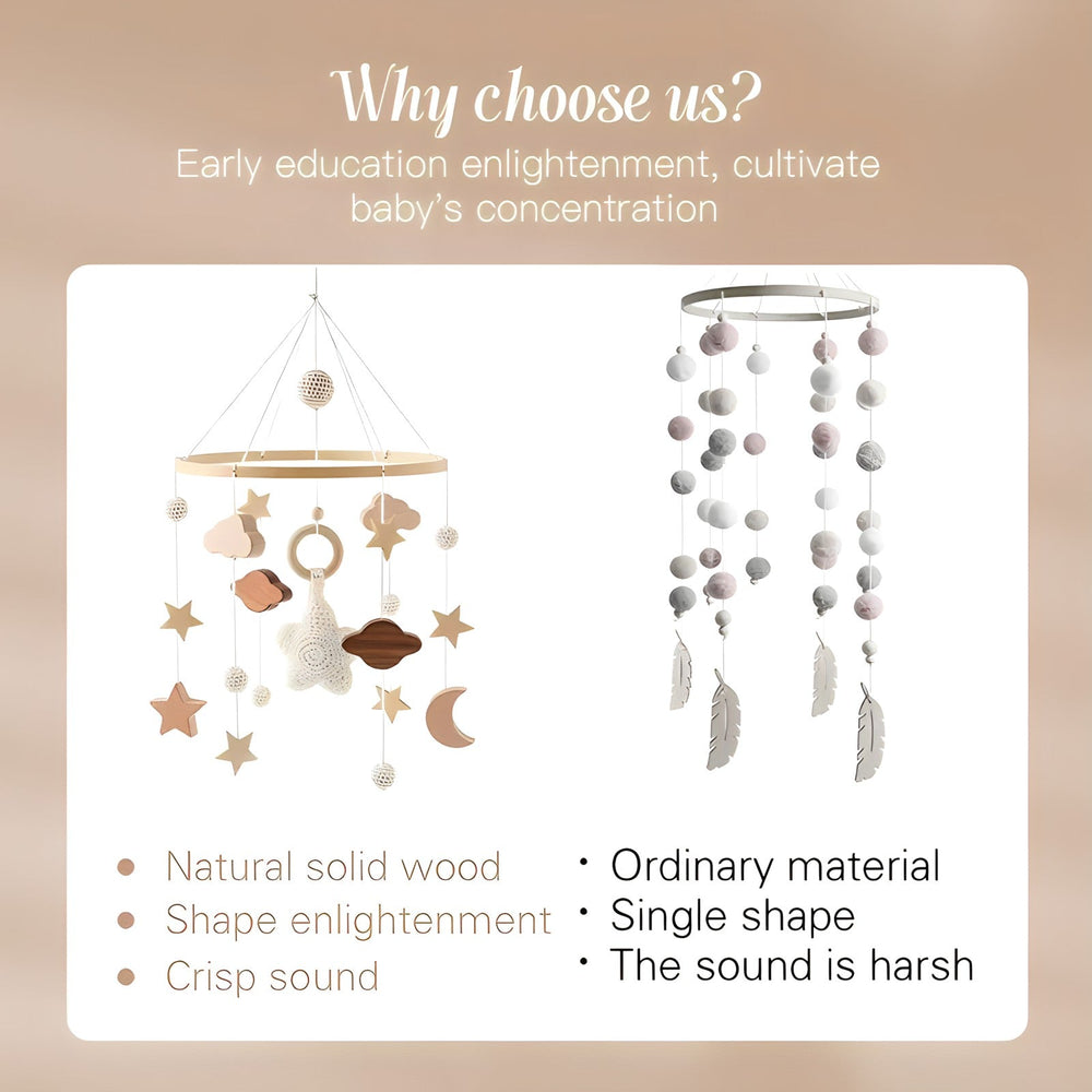 Wooden Mobile Hanging Toys (ONLINE ORDER ONLY)