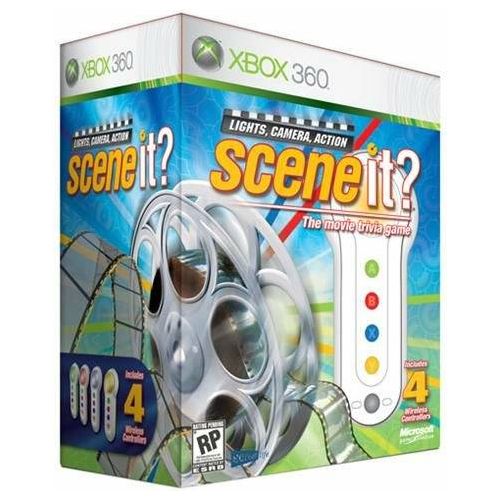 SceneIt? Includes 4 Big Button GamePads - Xbox 360 (Online Order Only)