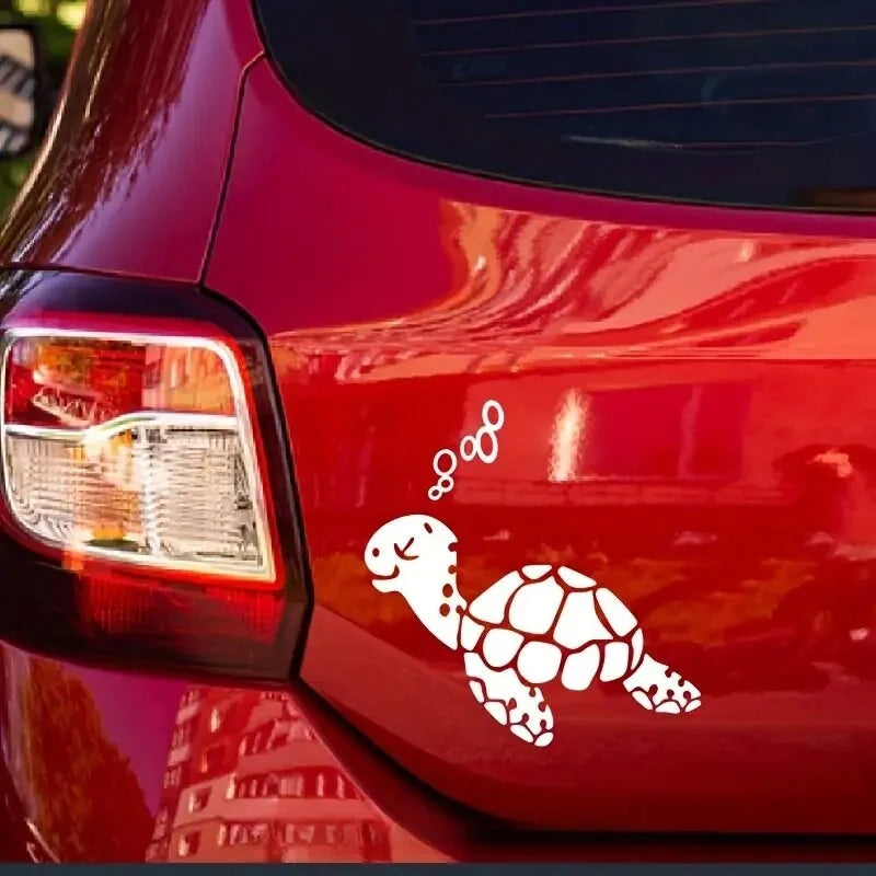 Cute Sea Turtle Stickers，Transform Your Car with this cute&funny Stickers,Perfect for Automobiles, Motorcycles, Trucks & Laptops (ONLINE ORDER ONLY)