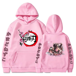 Demon Slayer Kamado Nezuko Oversize Anime Hoodie Streetwear (ONLINE ORDER ONLY)
