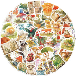 Fairy Tale Animal Cartoon Stickers for Suitcase, Skateboard, Laptop, Luggage, Phone (ONLINE ORDER ONLY)