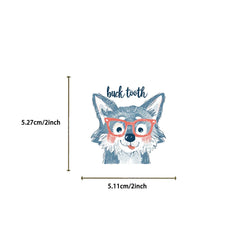 50PCS Cute Cartoon Animal Interjections Stickers DIY Phone Guitar Laptop Notebook Suitcase Cup Waterproof Sticker Kids Toy (ONLINE ORDER ONLY)