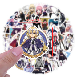 10/30/50PCS Chained Soldier Cartoon Stickers Cute Girl Sticker Waterproof Kids Toy Laptop Phone Luggage Car Bike Anime Graffit (ONLINE ORDER ONLY)