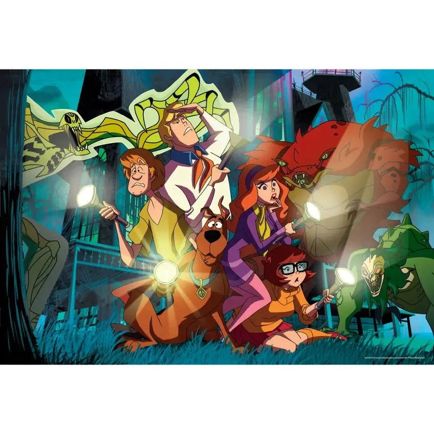 Scooby Doo Mystery 1000 Piece Jigsaw Puzzle Paper House