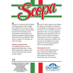 Scopa - Italian Card Game - Outset (ONLINE ORDER ONLY)