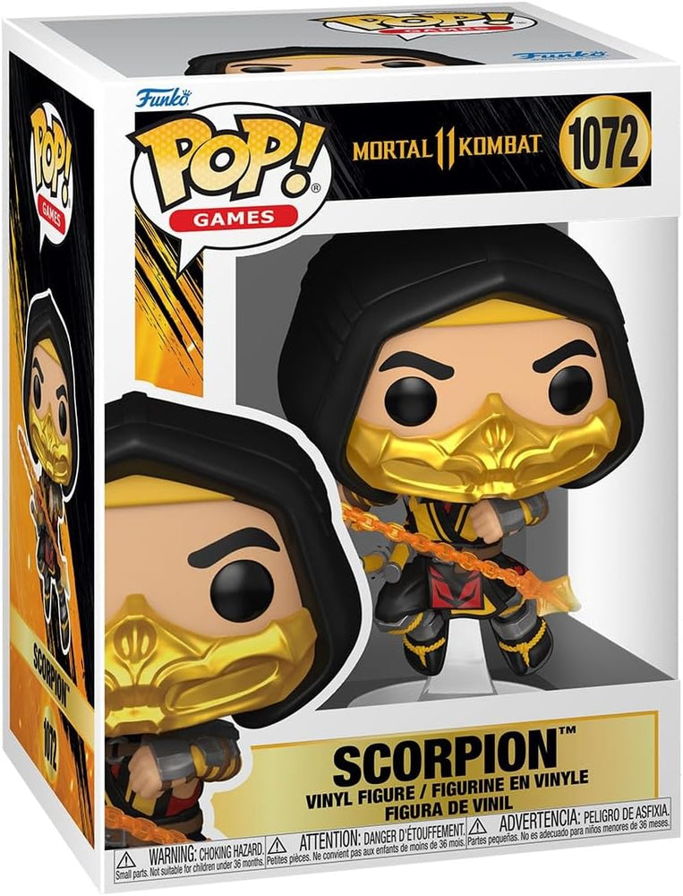 Mortal Kombat 11 Fatality Scorpion Funko Pop! Vinyl Figure #1072 with Funko Protector (Online Order Only)