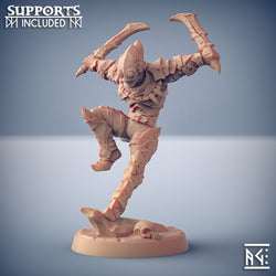 3D Printed Artisan Guild Scourgeland Survivor Set Scourgeland Survivors 28mm 32mm (Online Only)