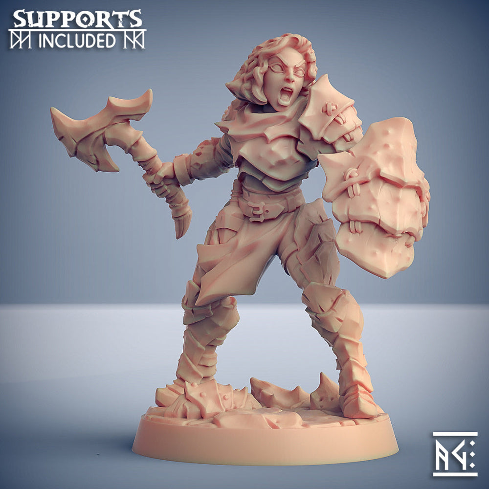 3D Printed Artisan Guild Scourgeland Survivor Set Scourgeland Survivors 28mm 32mm (Online Only)