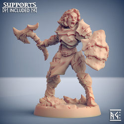3D Printed Artisan Guild Scourgeland Survivor Set Scourgeland Survivors 28mm 32mm (Online Only)