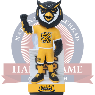 Scrappy the Owl Kennesaw State Owls Mascot Bobblehead (ONLINE ORDER ONLY)