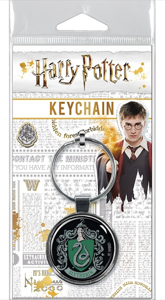 Harry Potter: Slytherin Crest Keychain (ONLINE ORDER ONLY)