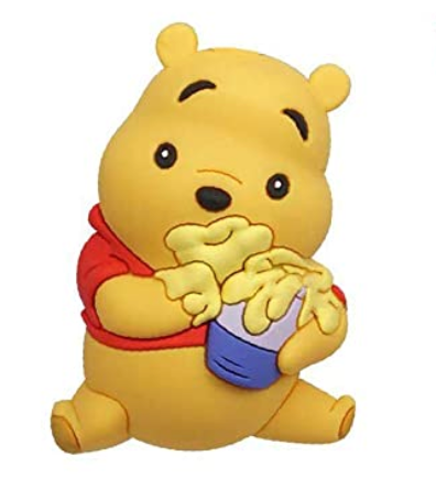 Winnie the Pooh Honey Pot 3D Foam Magnet (Online Order Only)