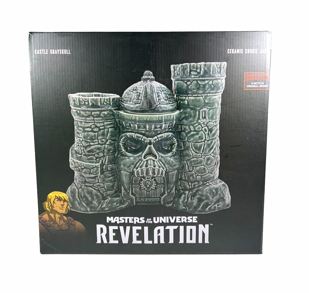 Masters of the Universe “Castle Grayskull” cookie jar (ONLINE ORDER ONLY)