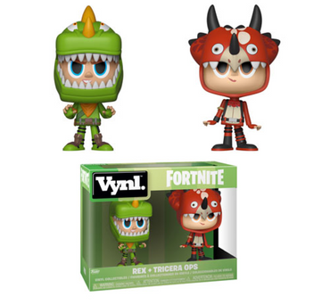 Funko VYNL: Fortnite - Rex and Tricera Ops Vinyl Figures (ONLINE ORDER ONLY)