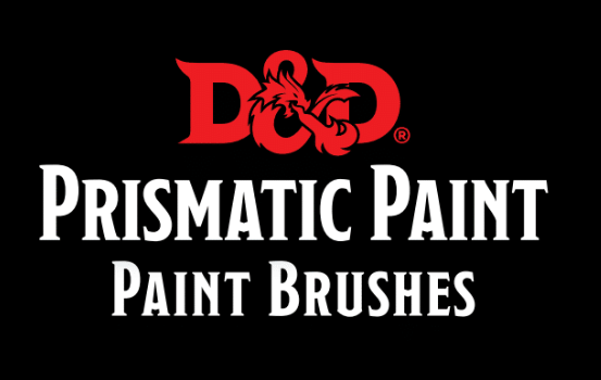 D&D Prismatic Paint: 3 Paint Brush Set (ONLINE ORDER ONLY)