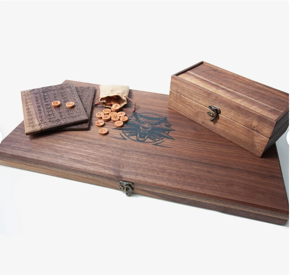 Gwent Board BUNDLE - Witcher Card Game - Genuine Hardwoods (ONLINE ORDER ONLY)