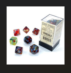 Chessex: Polyhedral Nebula Dice sets (Online Order Only)