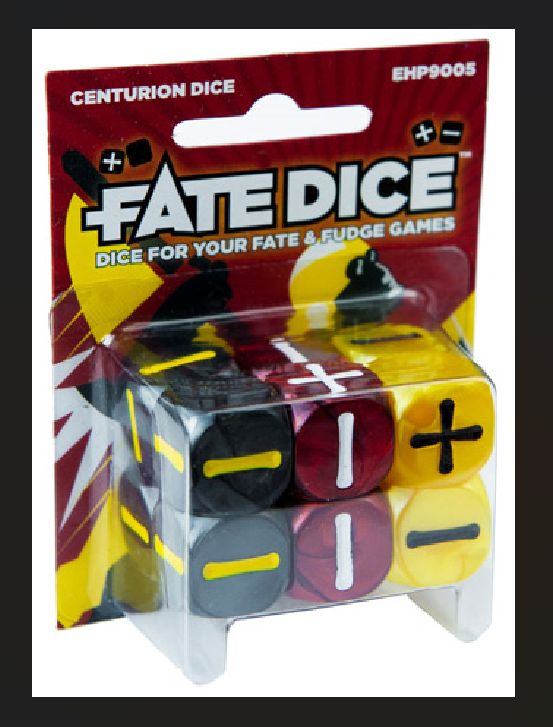 Fate Core Dice: Centurion Dice (Online Order Only)