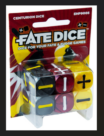 Fate Core Dice: Centurion Dice (Online Order Only)