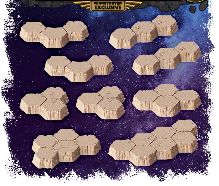 Masters of the Universe: 3D Pack - Rocks Set (ONLINE ORDER ONLY)