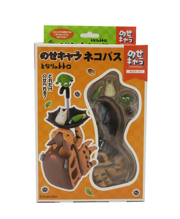 My Neighbor Totoro Catbus Nosechara Stacking Figure Set (ONLINE ORDER ONLY)