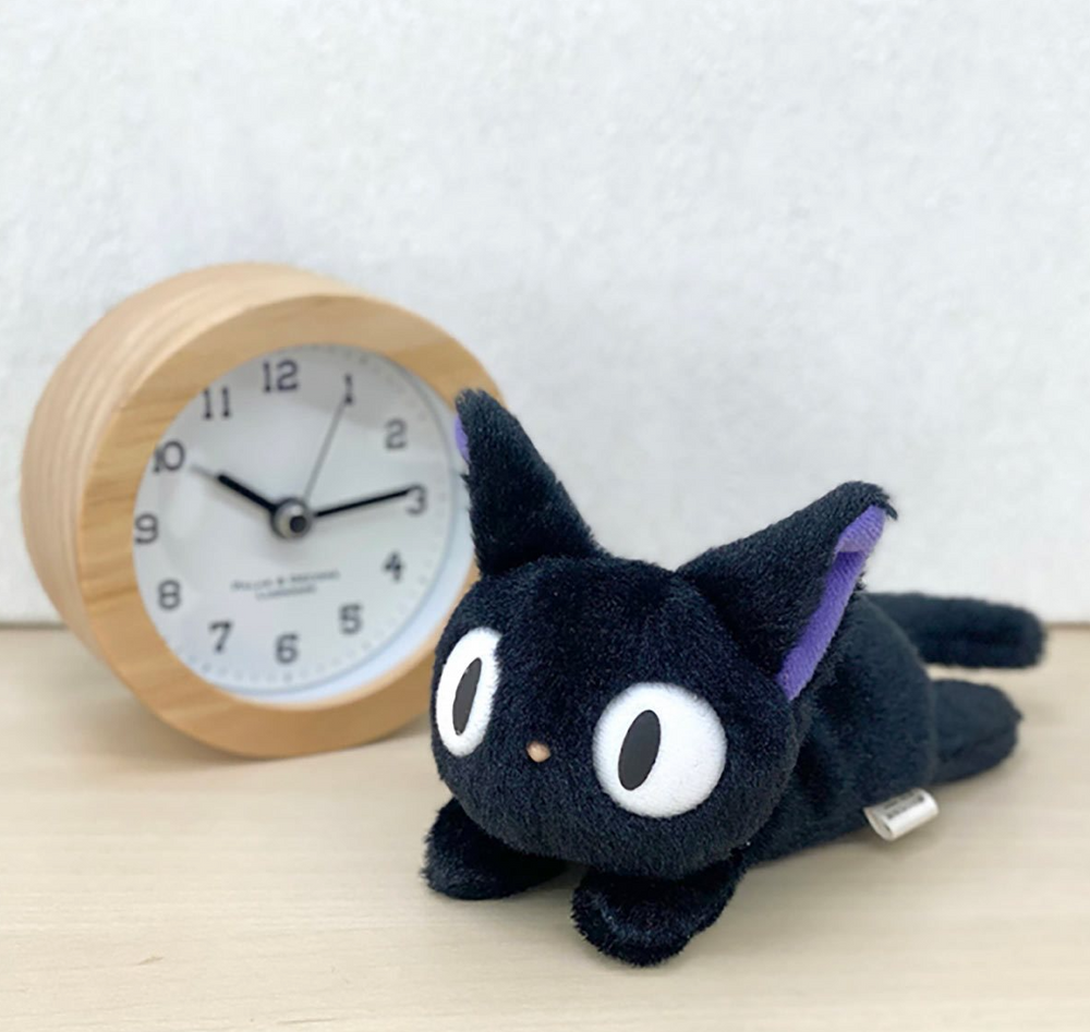 Kiki's Delivery Service Jiji Fluffy 6 1/2-inch Beanbag Plush (ONLINE ORDER ONLY)