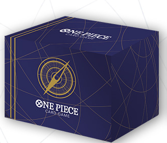 One Piece Card Game: Clear Card Case - Standard Blue - Bandai Deck Boxes