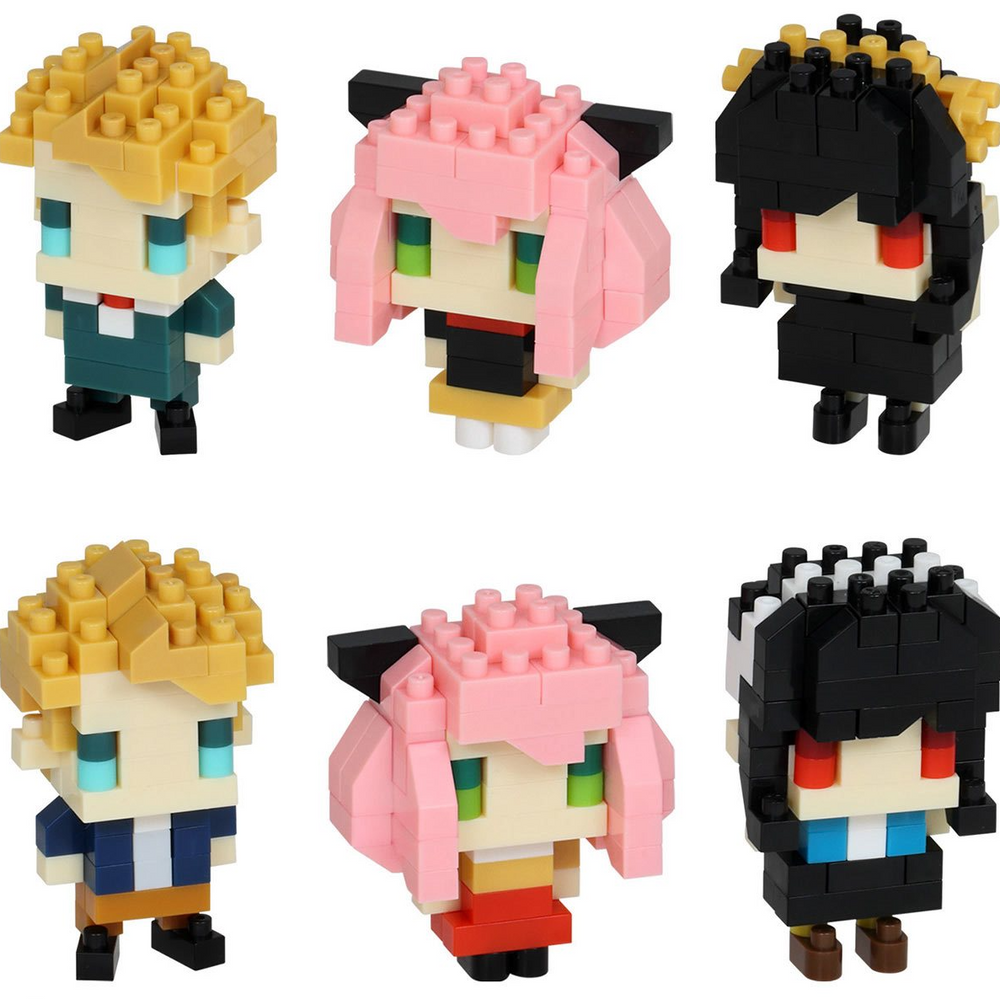 Spy x Family Series 1 Nanoblock Mininano Constructible Figure Blind-Bag (ONLINE ORDER ONLY)