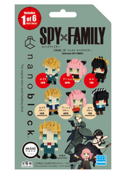 Spy x Family Series 1 Nanoblock Mininano Constructible Figure Blind-Bag (ONLINE ORDER ONLY)