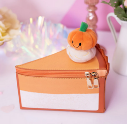 Piece of Pie Slice Handbag - Pumpkin Spice (ONLINE ORDER ONLY)